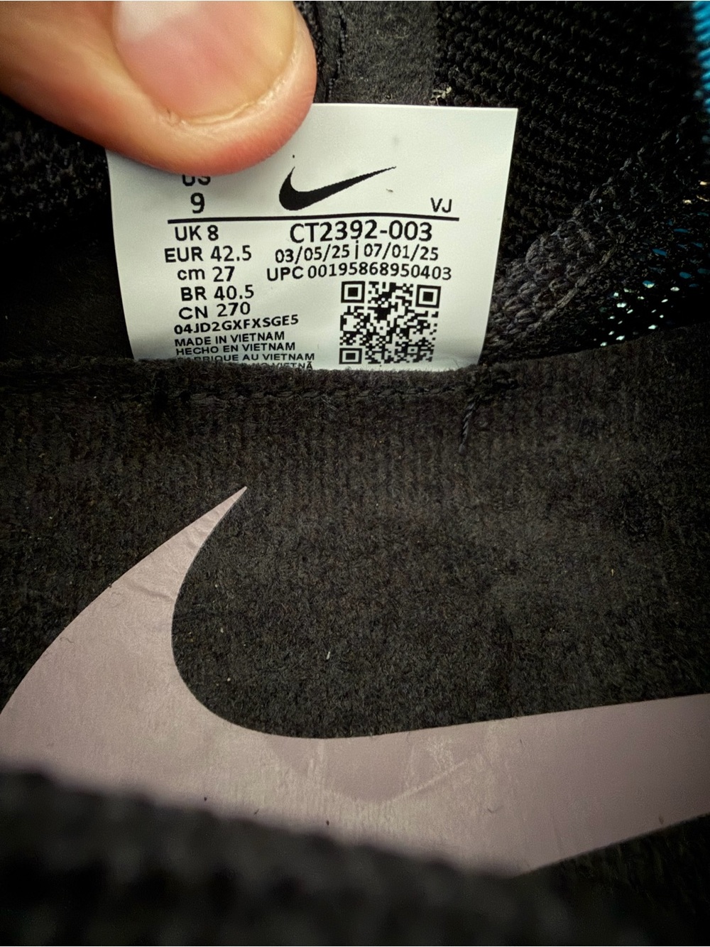 Nike Zoom Fly 4 Black Chlorine Blue Running Athletic Shoes CT2392 Men’s Sizes - Picture 9 of 9